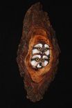 Wood Owl Wall Sculpture 4 small