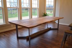 Live Edge Maple Dining Table 1 small