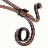 Closet Rod Shelf Bracket Pair /  Wardrobe Bracket - Corbel / Bracket With Rod 3 small