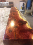 Live Edge Eastern Red Cedar Floating Mantle 4 small