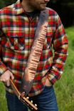 Italian Leather Art Guitar Straps 5 small