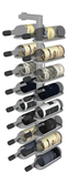 (Floor To Wall / Pillar Series) Double Bottle Label Facing Wine Display 1 small