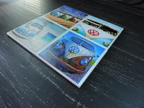 Vw Bus Beach Theme Ceramic Coasters 4 small