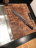 End-Grain Ambrosia Maple Cutting Board (Butcher Style) 4 small