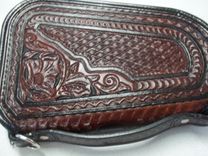 Bcl355 Large Oblong Pistol Case In “Midnight Black 5 small