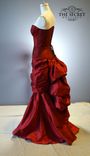 Gothic Red Wedding Dress 3 small
