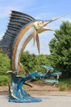 Bronze Ocean Creatures | Life Size Bronzes - Custom Bronze Statues & Sculptures - Lost Wax Casting 1 small