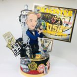 Aged To Perfection Whiskey And Cigar Birthday Cake Topper, Whisky Lover Personalized Gift 5 small