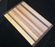 Sampler Butcher Block Cutting Board Made With A Variety Of Hardwoods 2 small