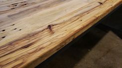 Concrete Desk with Reclaimed Oak Top 3 small