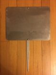 Stainless Steel Engraved Signs For A Variety Of Uses. 1 small
