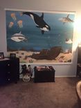 Ocean Mural On Canvas 2 small