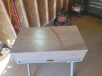 Modern Spalted Maple Desk 4 small