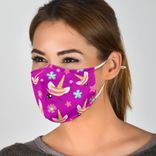 Adult Or Child Sized Unicorn Face Mask Reuseable Washable Adjustable Face Mask With 2 Free Filters 4 small