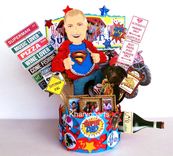 Superhero Party Look Alike Birthday Cake Topper Wonder Woman Superman Party Centerpiece 3 small
