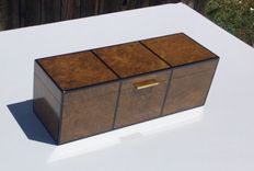 Burl And Shagreen Jewelry/Watch Box 3 small