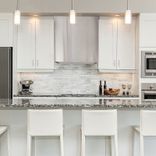 Akicon 30" Stainless Steel Range Hood, Modern Box Kitchen Hood With Powerful Vent Motor, Wall Mount 3 small