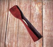 Hand Carved Purple Heart Spatula 1 small