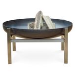 Solid Steel Fire Pit Parnidis Large 3 small