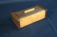 Handmade Wood Jewelry Box 2 small