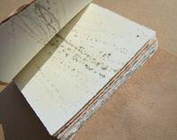 Pigskin Leather Journal Bound Watercolor Art Sketchbook  Notebook Engraving Leather Planner (696 6 small