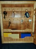 Possibly The Most Beautiful Key Rack/Cabinet Ever Made. 4 small
