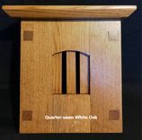Craftsman Style Wood Doorbell Cover With Top 1 small