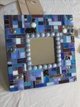 10" Stained Glass Mosaic Accent Mirror 1 small