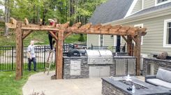 ** Example Piece **Barn Beam Pergola Most Any Size 5 small