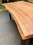 Prairie Live-Edged Dining Table Set - Table And Bench 4 small