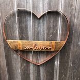 Wine Barrel Love Sign 1 small