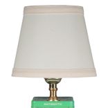 Mini Green Square Metal Table Lamp 4 small