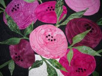 Art Deco Roses Wall Art 4 small