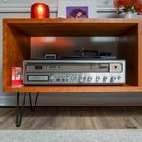 Solid Cherry Media Console - Sweet Caroline 3 small