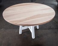 Junction Table With Round Birch 2 small