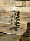 Wine Barrel Ring Holiday Tree - Sigra - Made From Retired Ca Wine Barrel Rings 4 small