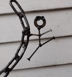 Just Hanging In There Metal Art 5 small