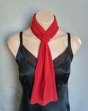 Red Chiffon Scarf 5 small