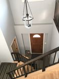 Vertical Bar Railing With Hardwood Top Rail 2 small