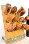 Wine Bottle Stopper Display - Vintner's Dozen 2 -  Made From Reclaimed California Wine Barrels 4 small