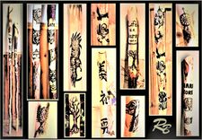 Hand Carved, Custom, Hiking Sticks, Walking Stick 8 small