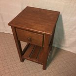 Custom Made Mr2 Solid Cherry Side Accent Or Night Stand 4 small