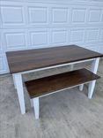 Walnut Table And Bench 1 small