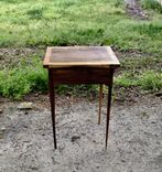 Black Walnut And Cherry Mid-Century End Table 3 small