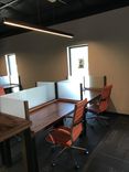 Work Stations With Glass Dividers 2 small