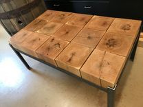 Steel And Beam- Coffee And End Tables 3 small