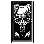 Decorative Steel Mermaid Gate - Artistic Steel Panel - Handmade - Ocean Steel Panel 1 small