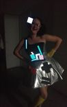 Light Up "Tetris" Costume 1 small