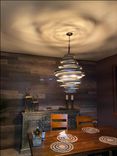 Wine Barrel Ring Chandelier - Virvel - Made From Retired California Wine Barrel Rings 2 small