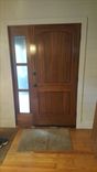 Sapele Exterior Door With Triple Glass Sidelight 3 small